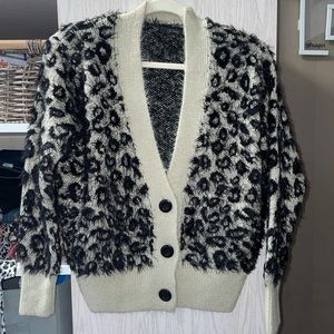 Cheetah Print Sweater